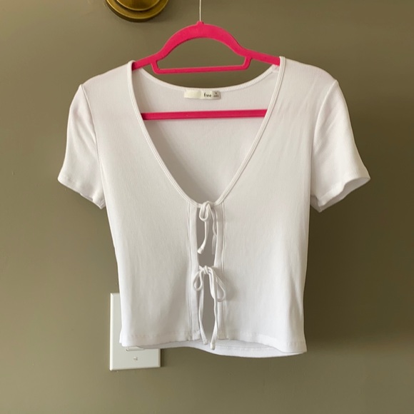 Wilfred Free Only Tie-Front T-Shirt - Picture 5 of 8